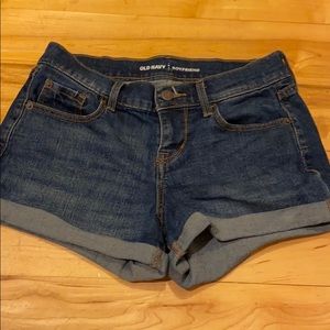Old navy plain jean shorts